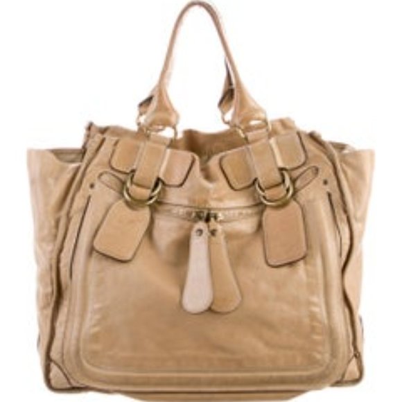$$$REDUCED   CHLOÉ Grained Leather Tote - Picture 3 of 6